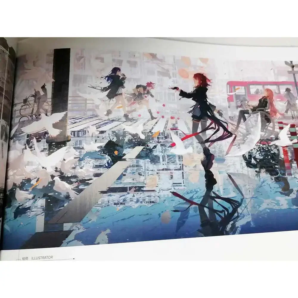 fast us shipping Official Arknights Illustration Collection Vol. 6